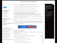 Tablet Screenshot of mafiasavegames.com